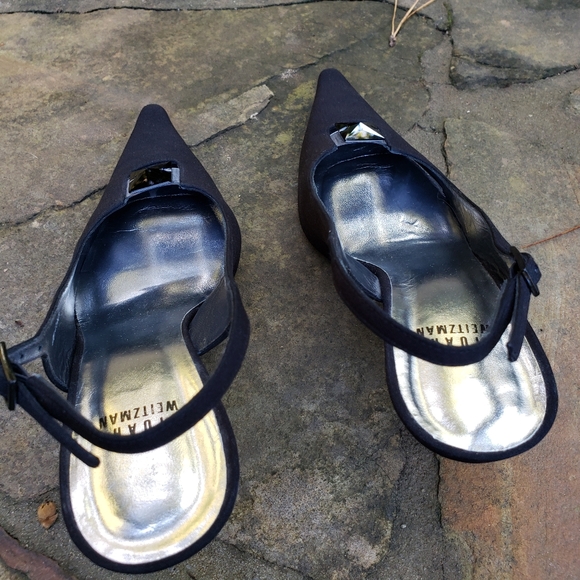 Stuart Weitzman Slingback Heel Pumps - Picture 8 of 13